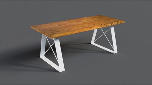 NTCollection Masif Ağaç Yemek Masası - Image 1