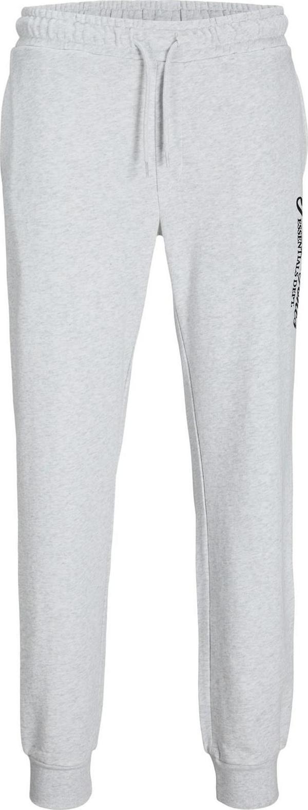 Jack&Jones JPSTGORDON BEAU SWEAT PANTS BEYAZ MELANJ - Image 1