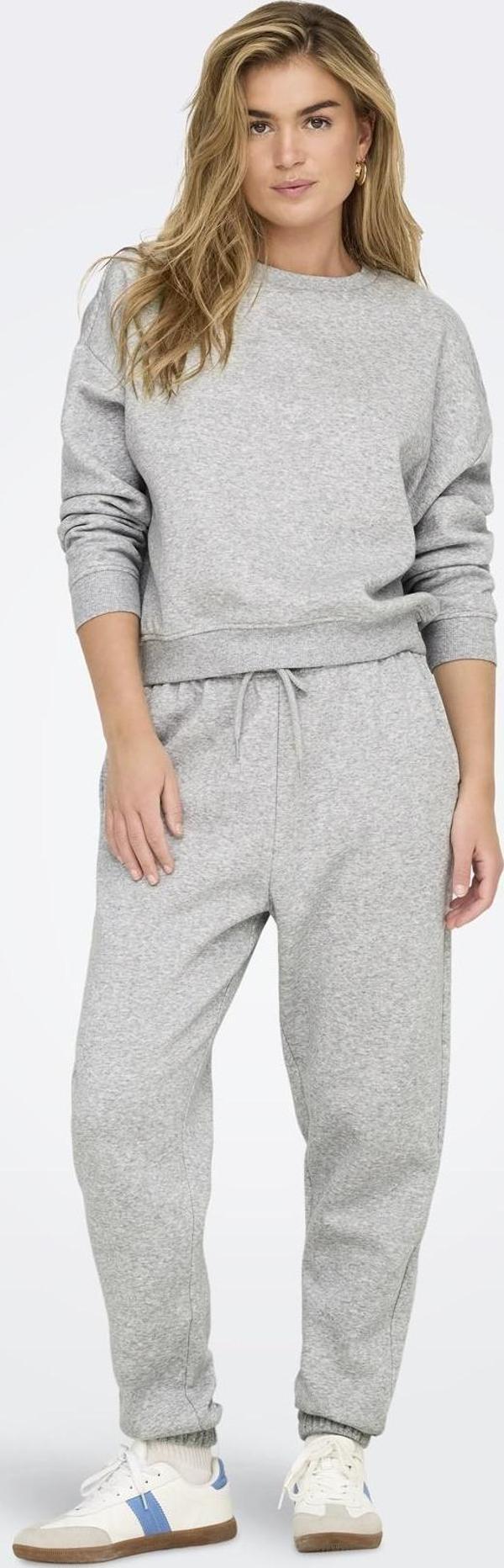 ONLSWEAT LIFE PANTS SWT GRİ - Image 1