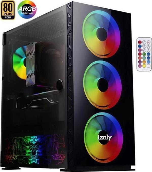 İzoly Perseus Ryzen 5 3600 16GB 512GB GTX 1660S 6GB Oyuncu Masaüstü Bilgisayarı - Image 1