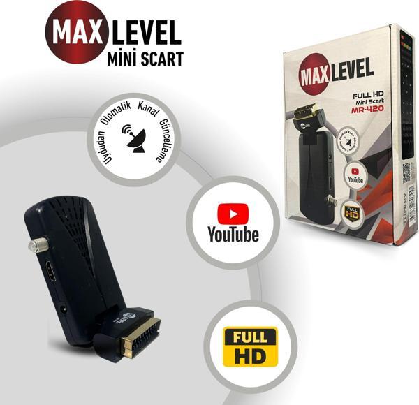 Max Level Scart Hd Uydu Cihazı - Image 1