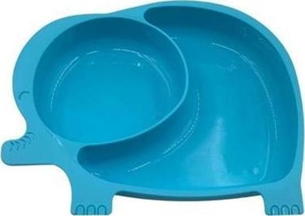Petinka Mama Kabı Sevimli Fil Model Bebek Çocuk için Desenli Bölmeli Yemek Bebek Mama Kabı Tabak - Image 1