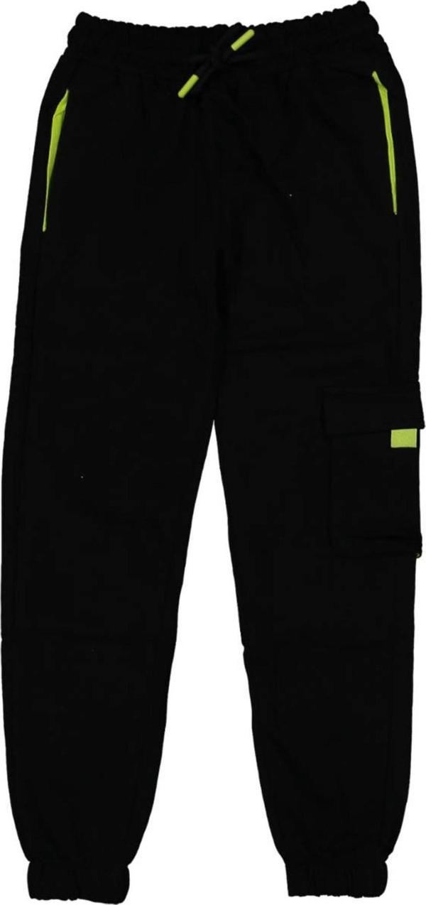 Çocuk Tek Kargo Cepli Garnili Paça Lastikli Eşofman Alt BGL-ST03872 - Image 1