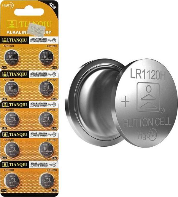 TIANQIU AG-8 ALKALİN LR1120 DÜĞME PİL (10LU PAKET) *OXFORD - Image 1