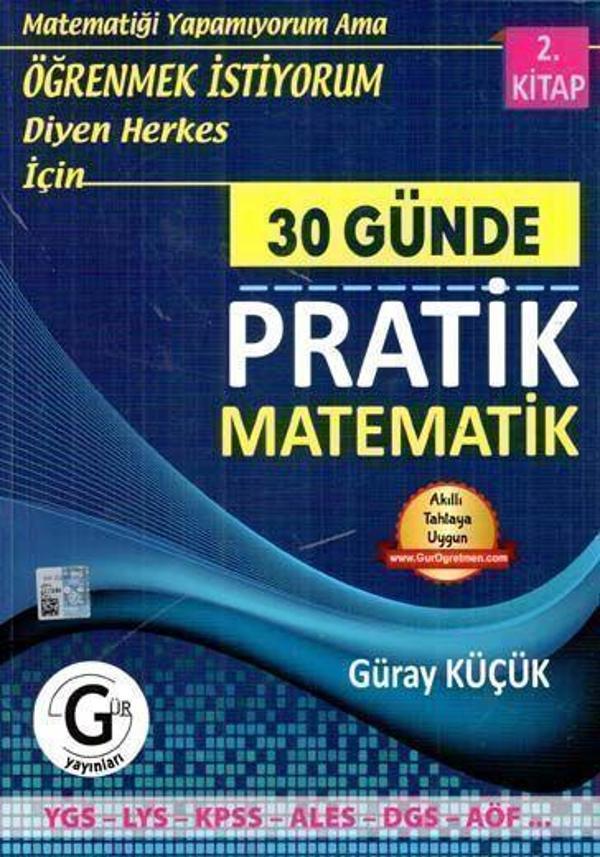 Gür Yayınları 30 Günde Pratik Matematik 2. Kitap - Gür Yayınları - Image 1