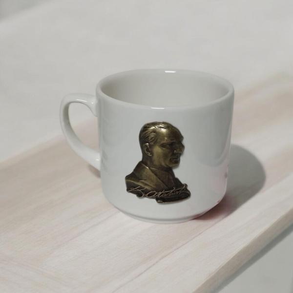 3D Atatürk Desenli Kupa - Anlamlı Hediyelik Kupa Bardak - Image 1