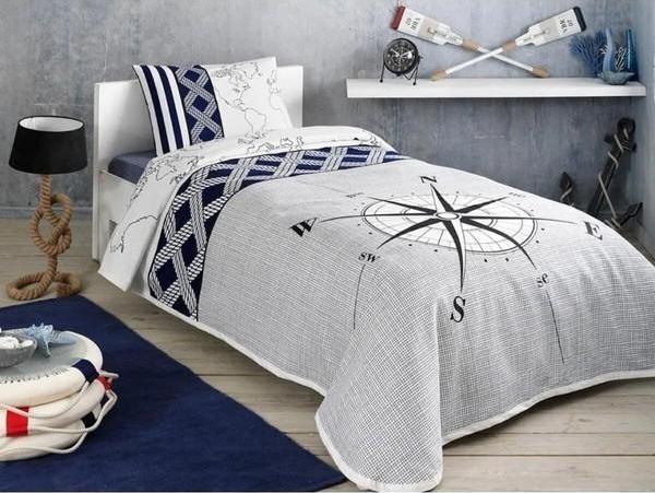 Taç Navi Çift Kişilik Pike Takımı - Image 1