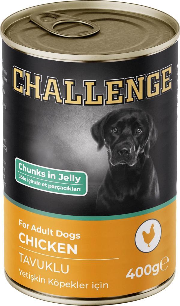 Challenge Tavuklu Yetişkin Köpek Konservesi 400 gr - Image 1