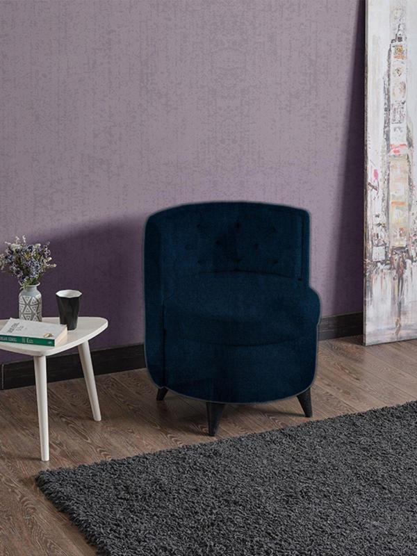 Meşe Home Melina Kapitoneli Silinebilir Kumaş Konforlu Modern Tasarım Renk Seçenekli Tekli Sandalye  - Image 1