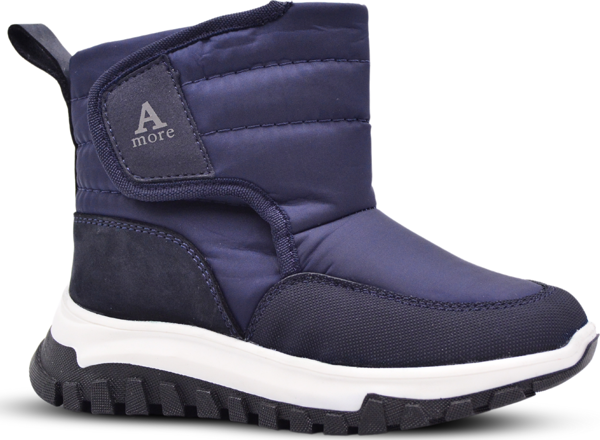 Gea İçi Peluş Kürklü Erkek Bebek Bot Lacivert - Image 1