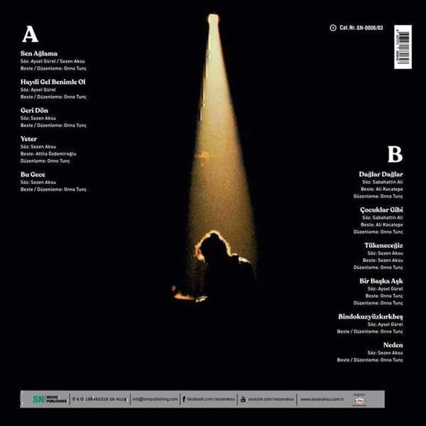 Sn Müzik Plak - Sezen Aksu - Sen Ağlama - Image 1