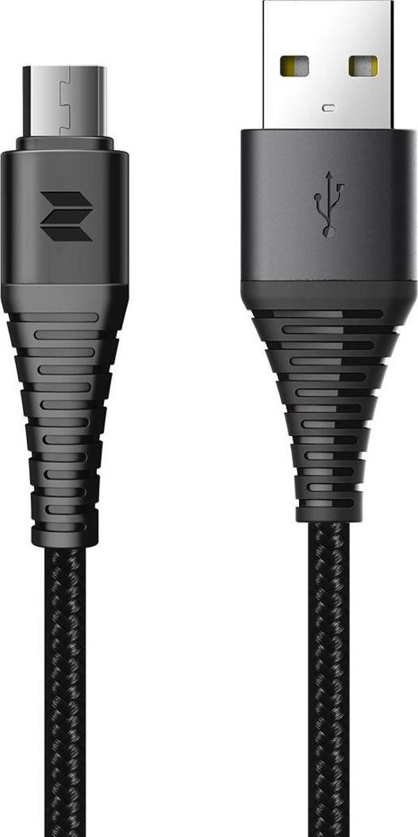 Rock Space Z9 Hi-Tensile Micro USB Şarj ve Data Aktarım Kablosu 120cm 2A - Image 1