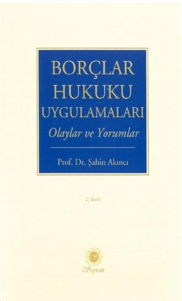 Borçlar Hukuku Uygulamaları - Sayram Yayınları - Image 1