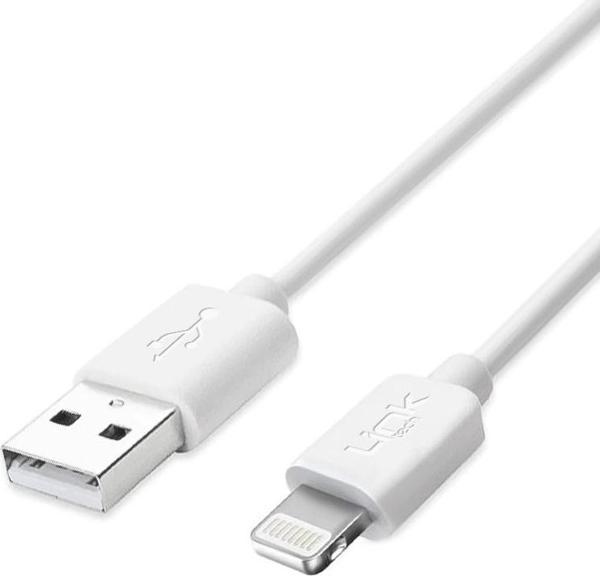 Linktech K566 Strong Lightning Data/Şarj Kablosu 2.4A 30cm - Image 1