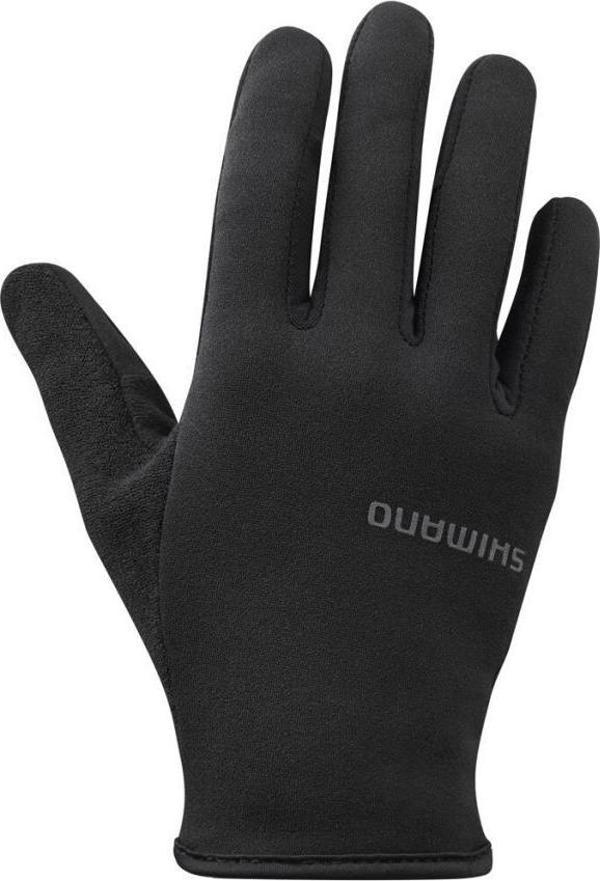 Shimano Light Thermal Bayan Siyah Uzun Parmak Kışlık Eldiven Beden XL - Image 1