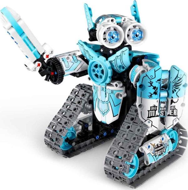 iM. Master 3in1 Uzaktan Kumandalı Mavi Robot Araba Yaratıcı Yapı Seti 398 Parça - Image 1