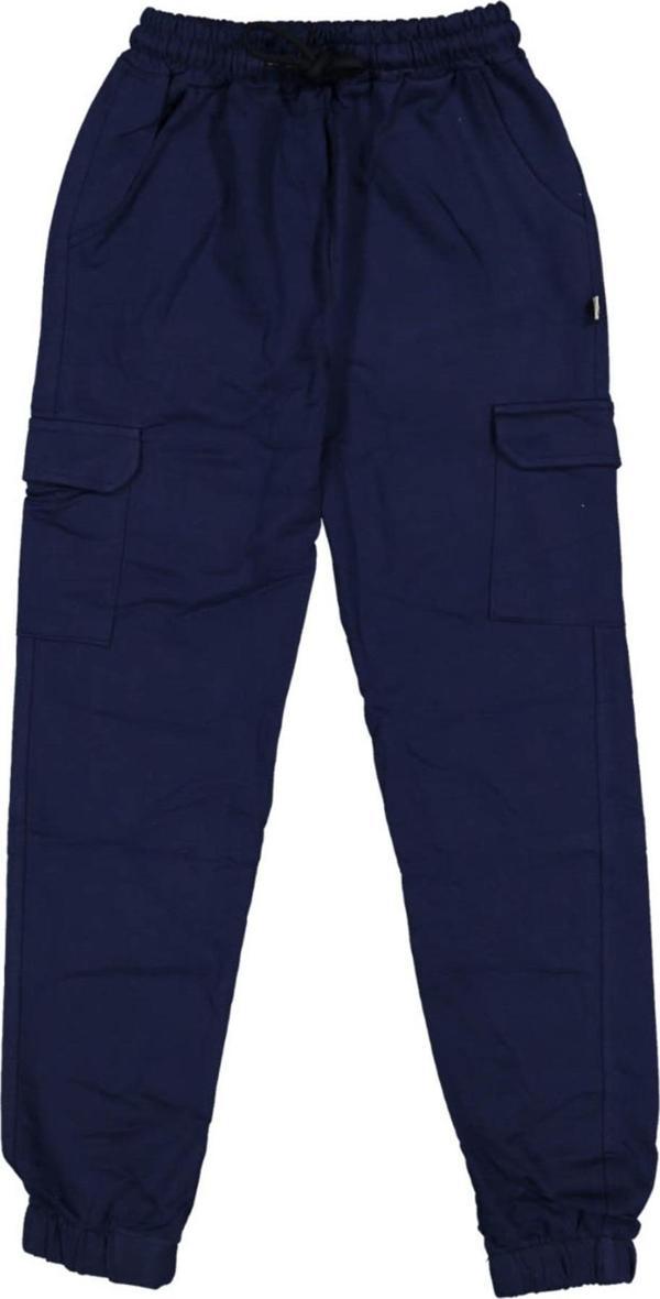 Çocuk Çift Kargo Cepli Paça Lastikli Eşofman Alt BGL-ST03864 - Image 1