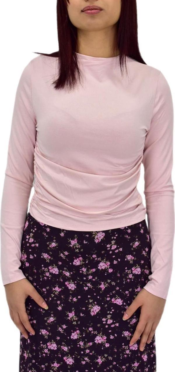 Kadın Lastik Büzgülü Spor Bluz  BGL-ST04230 - Image 1