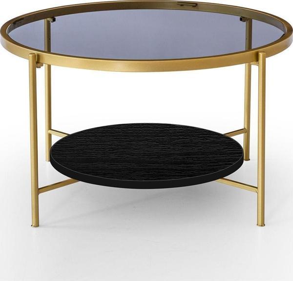 EDMONDA EVAKSESUAR OSLO GOLD ORTA SEHPA FÜME CAM - Image 1