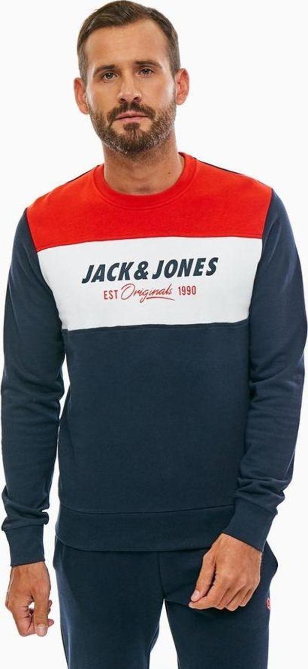 Jack&Jones ERKEK SWEATSHIRT 12147689-ECLIPSE - Image 1
