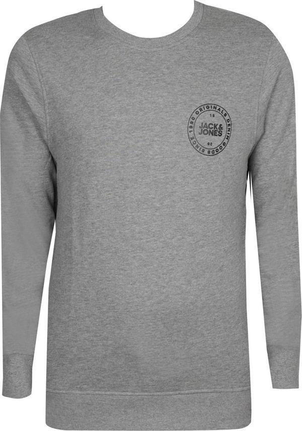 Jack&Jones ERKEK SWEATSHIRT 12155835-LIGHT-GREY - Image 1