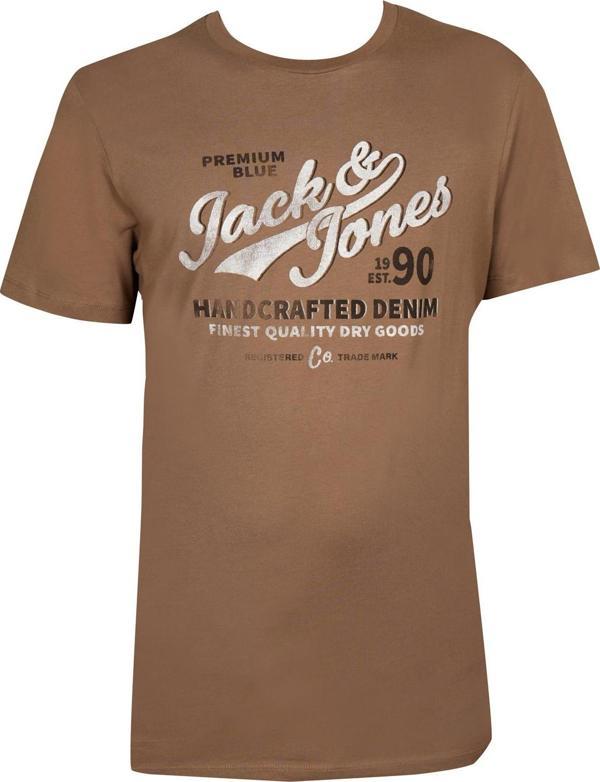 Jack&Jones ERKEK T-SHIRT 12227219-OTTER - Image 1