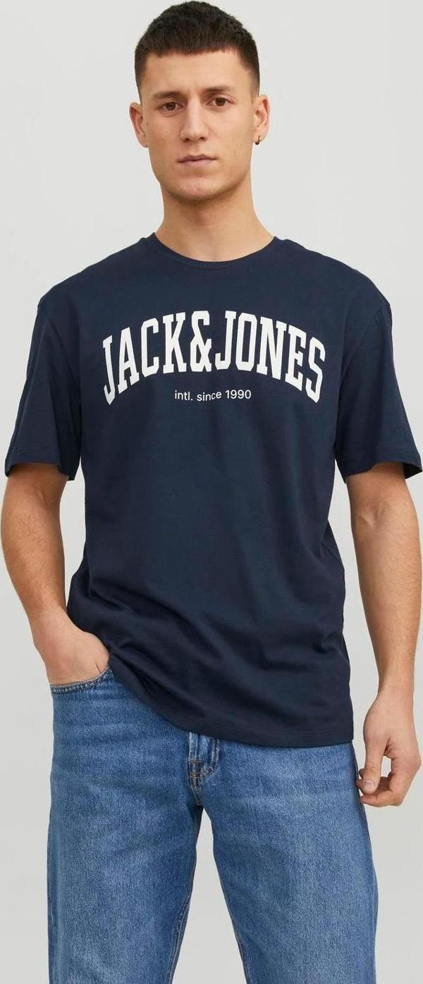 Jack&Jones ERKEK T-SHIRT 12236514-NAVY - Image 1