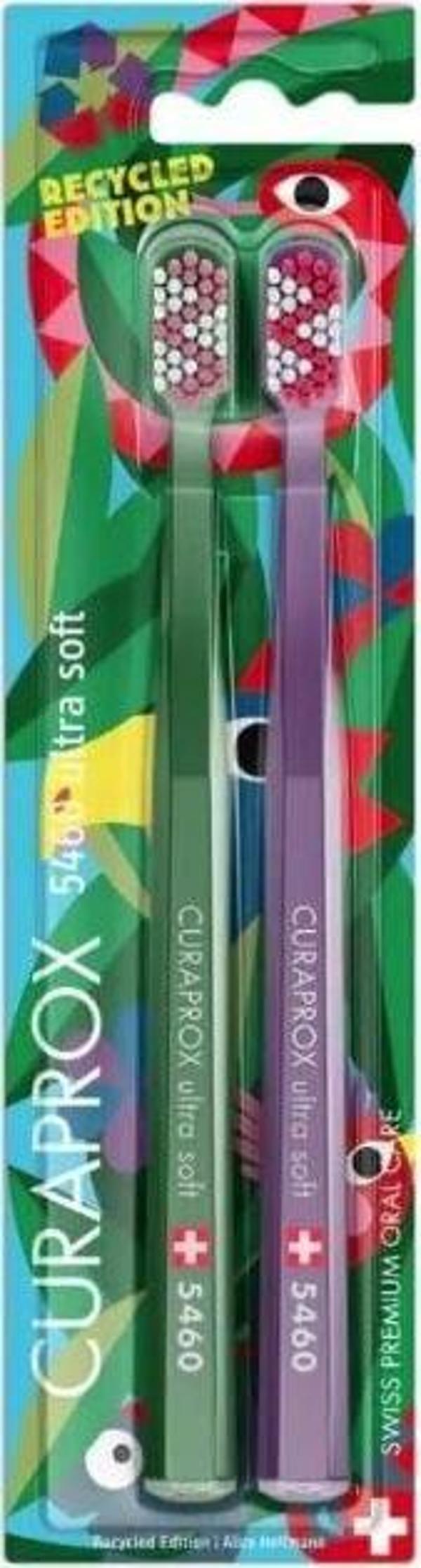 Curaprox Recycled Edition 5460 Ultra Soft 2'li Diş Fırçası - Image 1