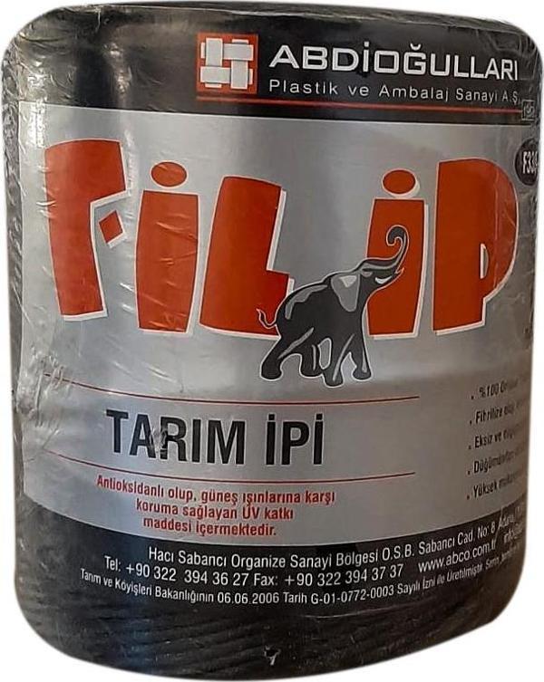 FİLİP SİYAH TARIM İPİ 1 KG TARIM İPİ PAKETLEME AMBALAJ İPİ BAĞLAMA İPİ - Image 1