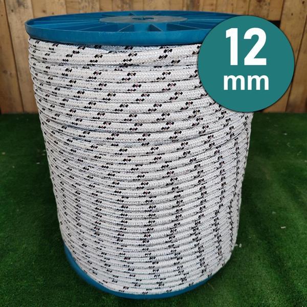 12 MM 160 METRE ÖRGÜ HALAT İSKOTA HALAT DENİZCİ TEKNE HALATI SALINCAK İP DAĞCI İP HALAT - Image 1
