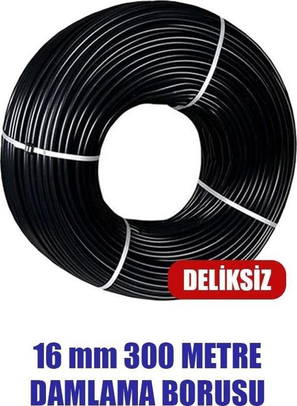 16 MM DAMLAMA BORUSU 300 METRE DELİKSİZ DAMLA SULAMA HORTUMU SULAMA SİSTEMİ - Image 1