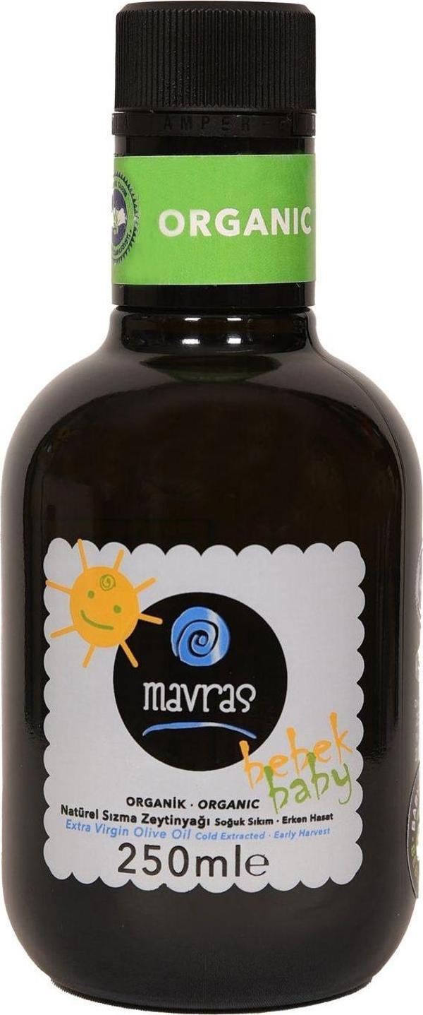 Mavras Organik Natürel Sızma Zeytinyağı Baby 250Ml - Image 1