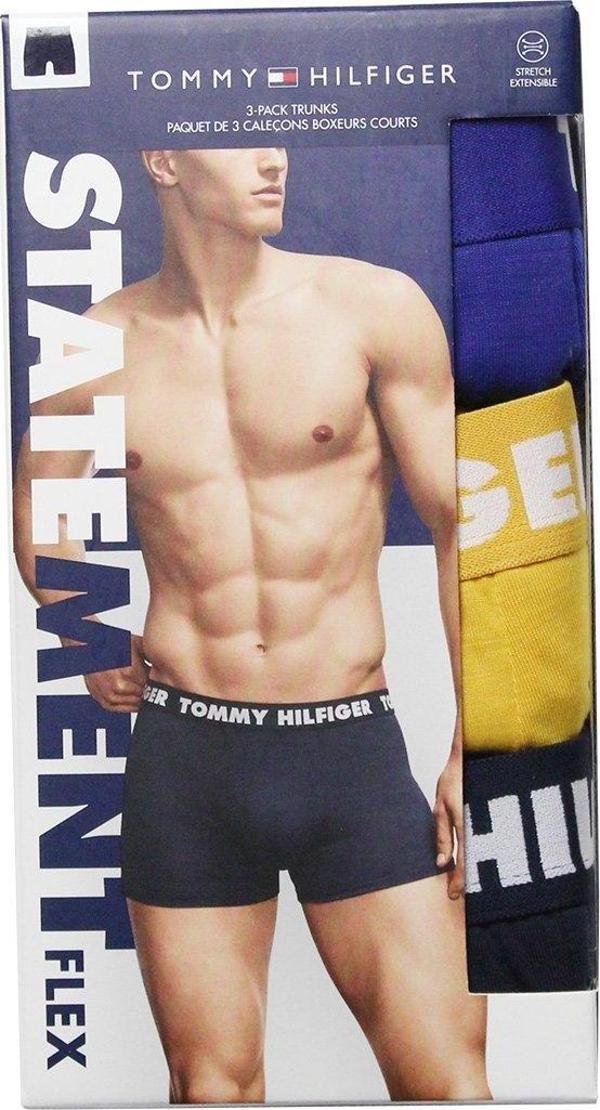 TOMMY HILFIGER STATEMENT FLEX ERKEK 3 LÜ BOXER 09T3798-431 - Image 1