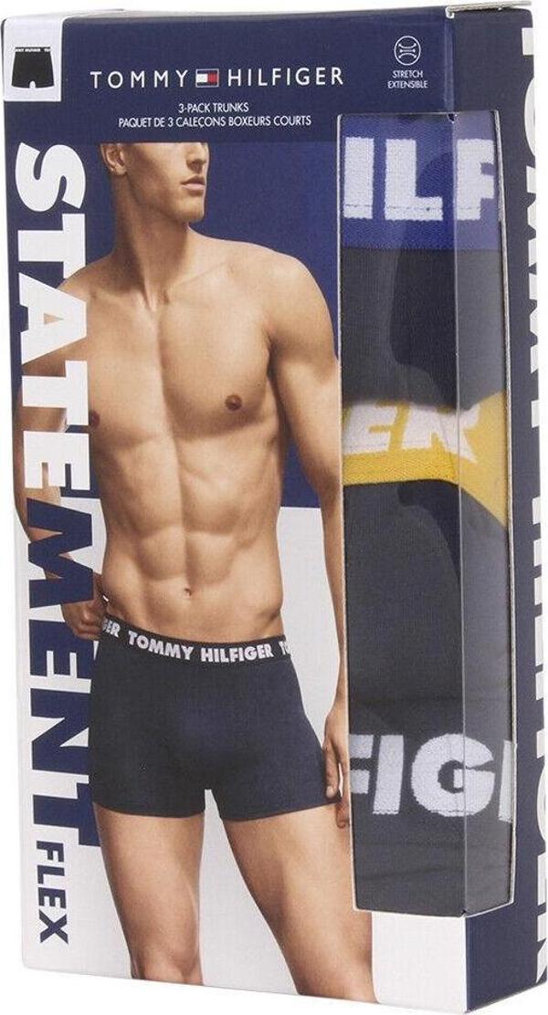 TOMMY HILFIGER STATEMENT FLEX ERKEK 3 LÜ BOXER 09T3798-962 - Image 1