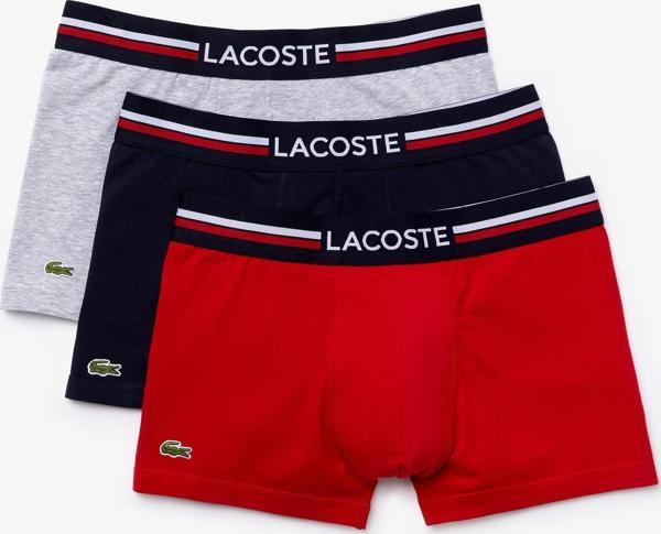 LACOSTE ERKEK 3 LÜ BOXER 5H3386-00-W34 - Image 1