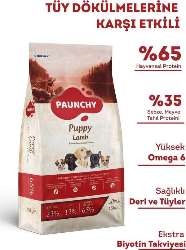 PAUNCHY KUZULU YETİŞKİN KÖPEK MAMASI 15 KG - Image 1