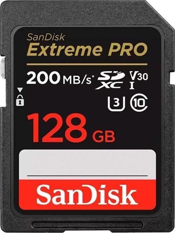 Sandisk Extreme Pro 128Gb 200Mb/S Sdxc Hafıza Kart - Image 1
