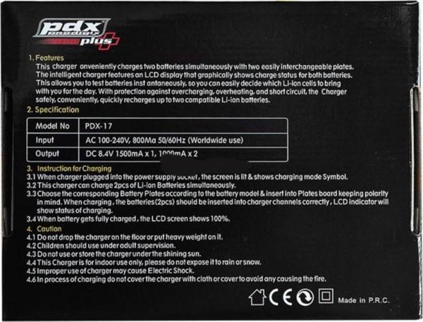 Sara Sony Için Fz100 Pdx Ikili Şarj Aleti Cihazı A9,A9R,A7 Iıı, A7R Iı - Image 1
