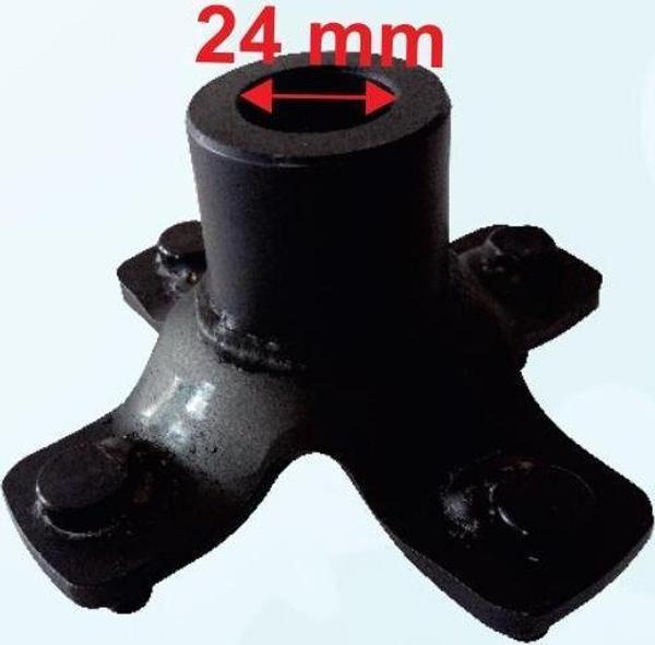 7ATV1013-45-24-22-4 ATV LX200 VİPTRACK ARKA JANT PORYASI 22 FREZE 24-45-120 MM 4 CİVATA - Image 1