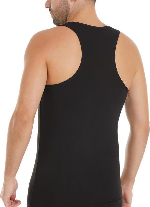 3 Adet Yıldız Erkek Bambu Sporcu Atleti Rambo Atlet Siyah 491 - Image 1