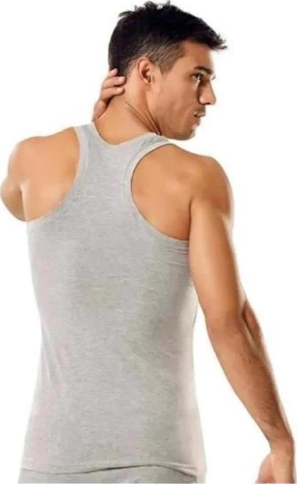 6 Adet Gümüş Erkek Büyük Beden Sporcu Atleti Renk Seçenekli 4019 - Image 1