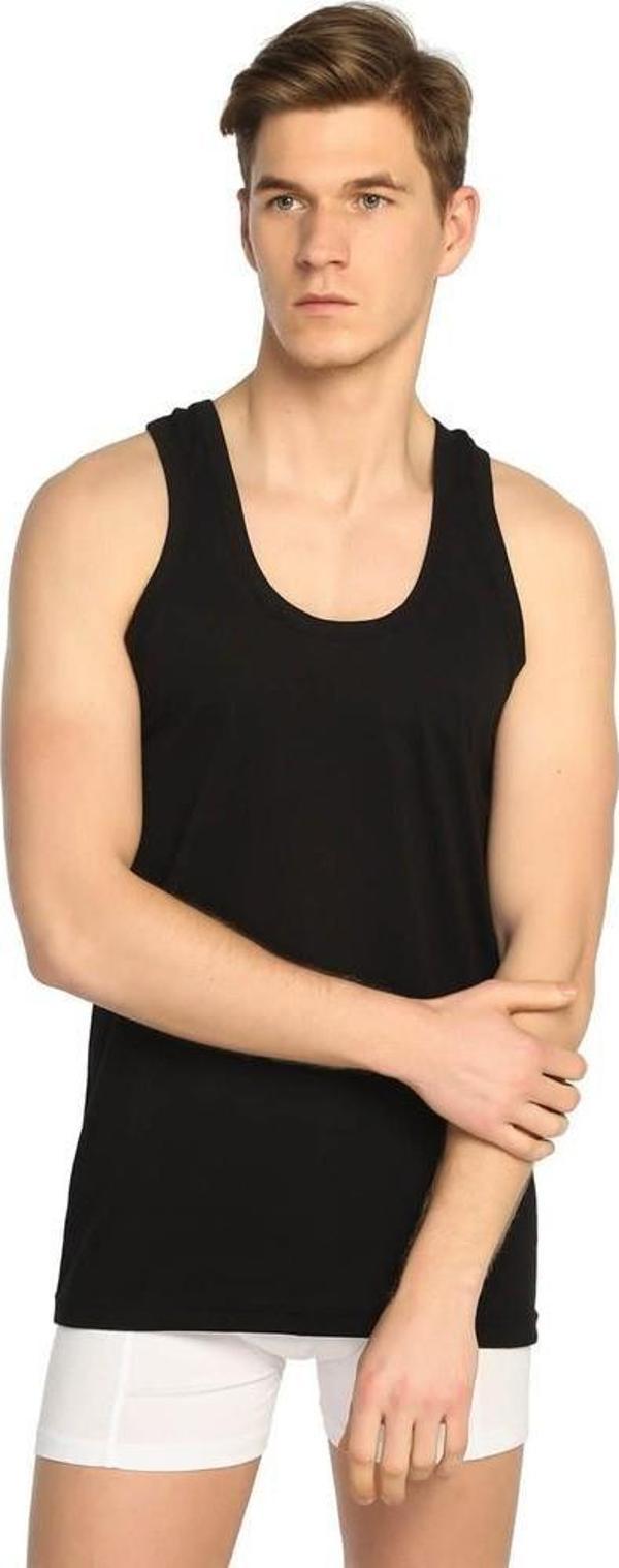 Cihan Yıldız Erkek Penye Renkli Atlet 2002 - Image 1