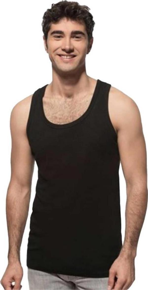 Özkan Erkek Ribana Pamuklu Sporcu Atleti Rambo Atlet Tekli 0058 - Image 1