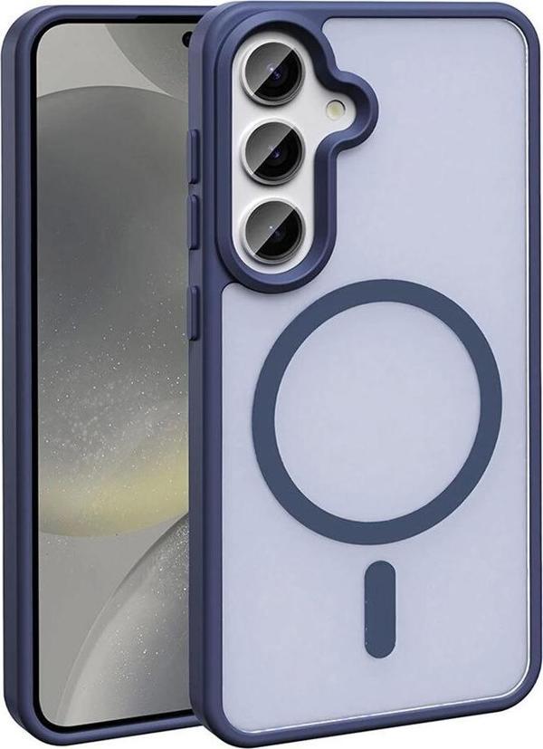 Galaxy S25 Plus Kılıf Magsafe Şarj Özellikli Mat Arka Yüzey Zore Sio Kapak - Image 1