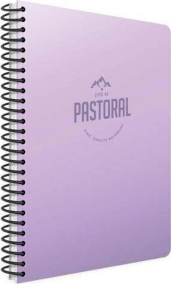 Gıpta Pastoral 17x24 72 Yaprak Plastik Kapak Spiralli Defter - Image 1