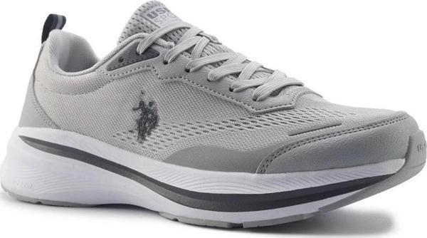 U.S.POLO ASSN. 5M ALFIE 5FX ERKEK SPOR AYAKKABI GRI 40-45 Gri - Image 1