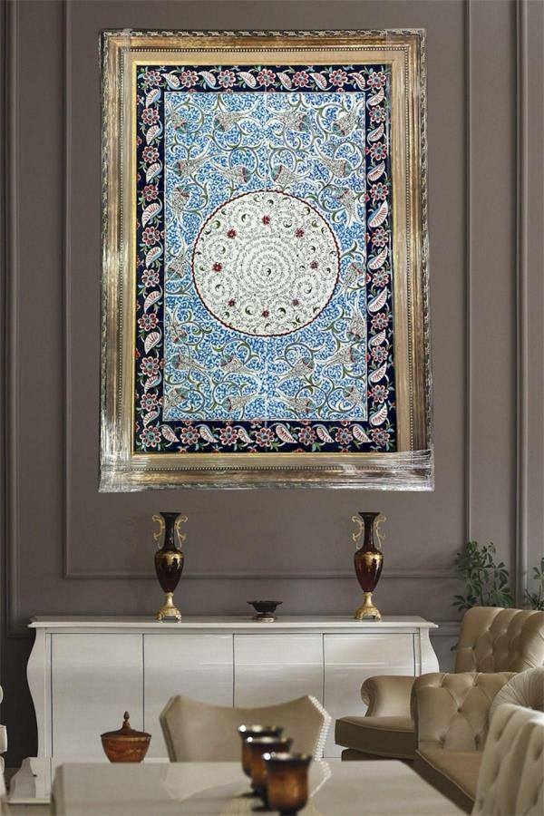 Eporselen El Yapımı Çini Duvar Tablosu (40 Cm X 60 Cm) - Image 1