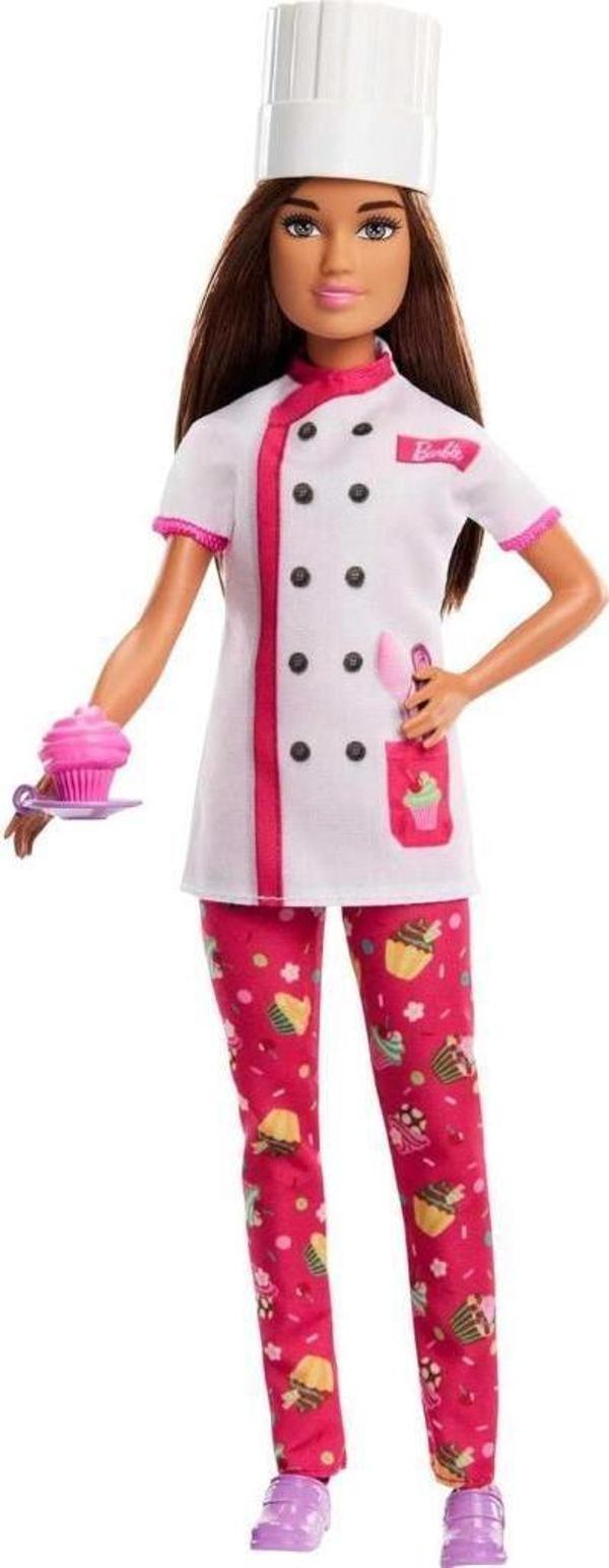 Barbie Kariyer Bebekleri Pasta Şefi HKT67  - Image 1