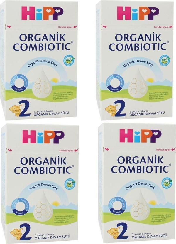 2 Organik Combiotic Devam Sütü 800 gr 4 Adet - Image 1