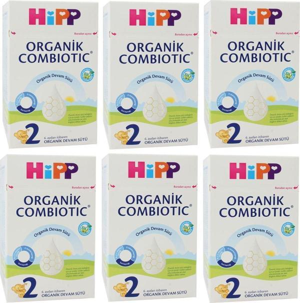 2 Organik Combiotic Devam Sütü 800 gr 6 Adet - Image 1